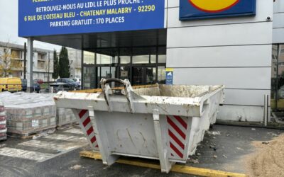 Location benne et petite démolition – Lidl à 92 Châtenay Malabry